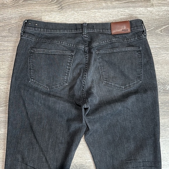 MADEWELL WASHED BLACK SLIM BOYJEAN CROPPED JEANS WOMEN’S Size 29 - Picture 6 of 12